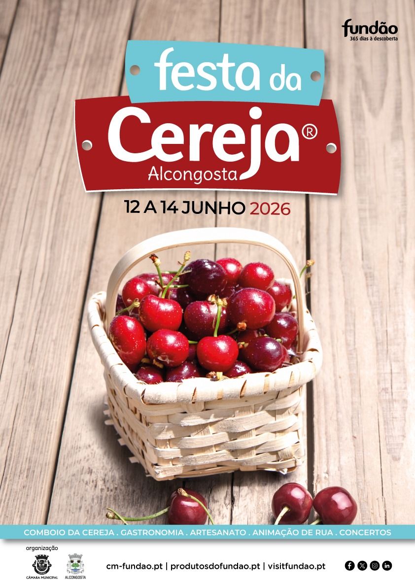 cartaz Festa da Cereja - Alcongosta