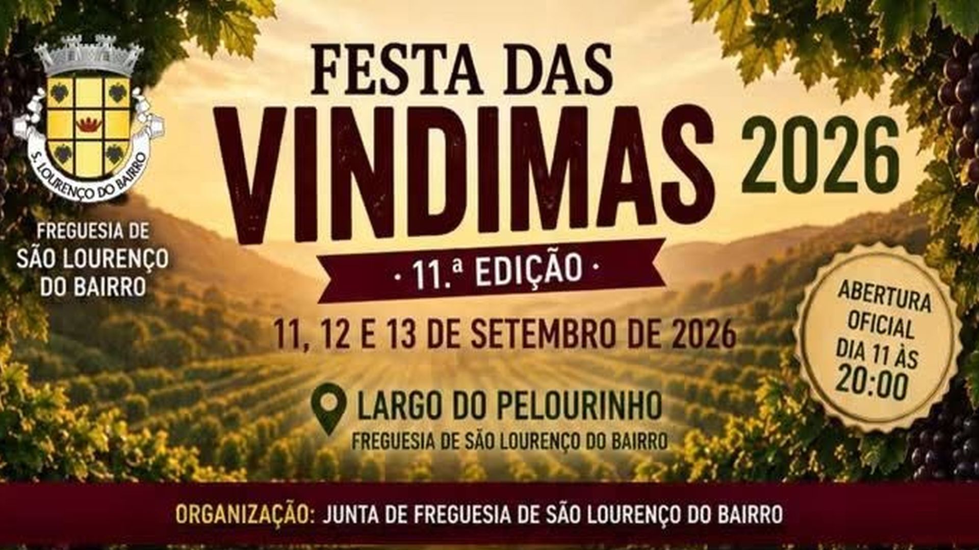 Tempo das Vindimas na Bairrada