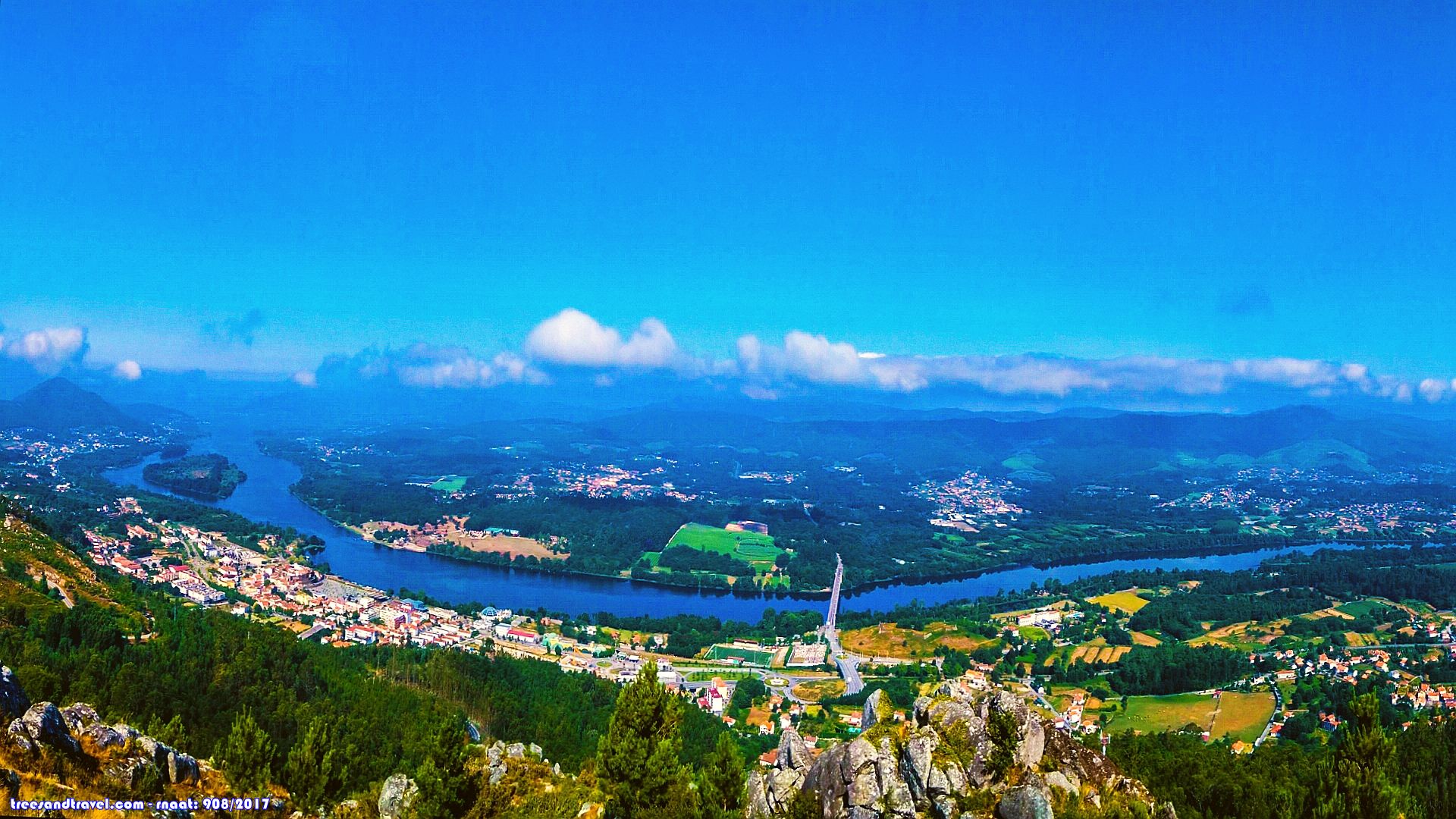 vista sobre o rio Minho