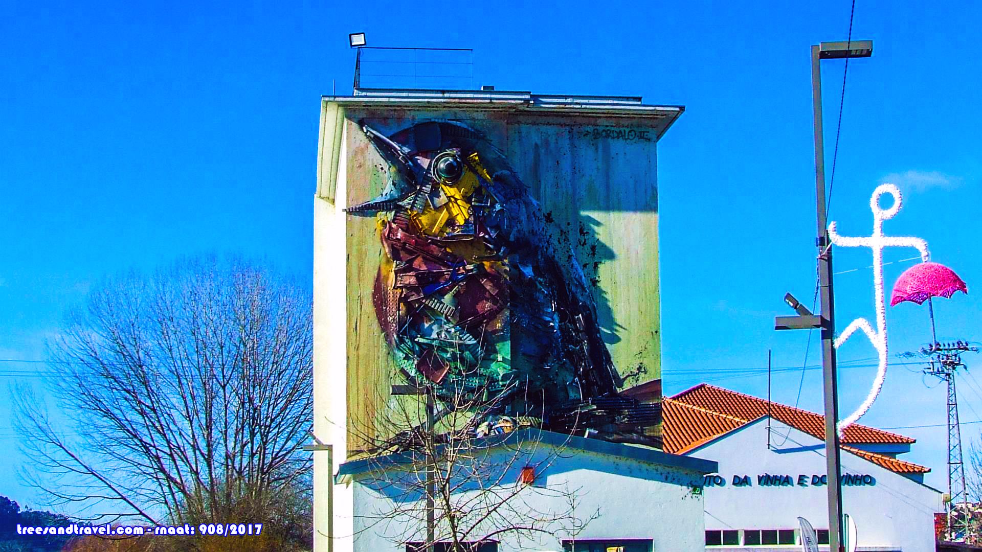 Foto de arte urbana em Águeda